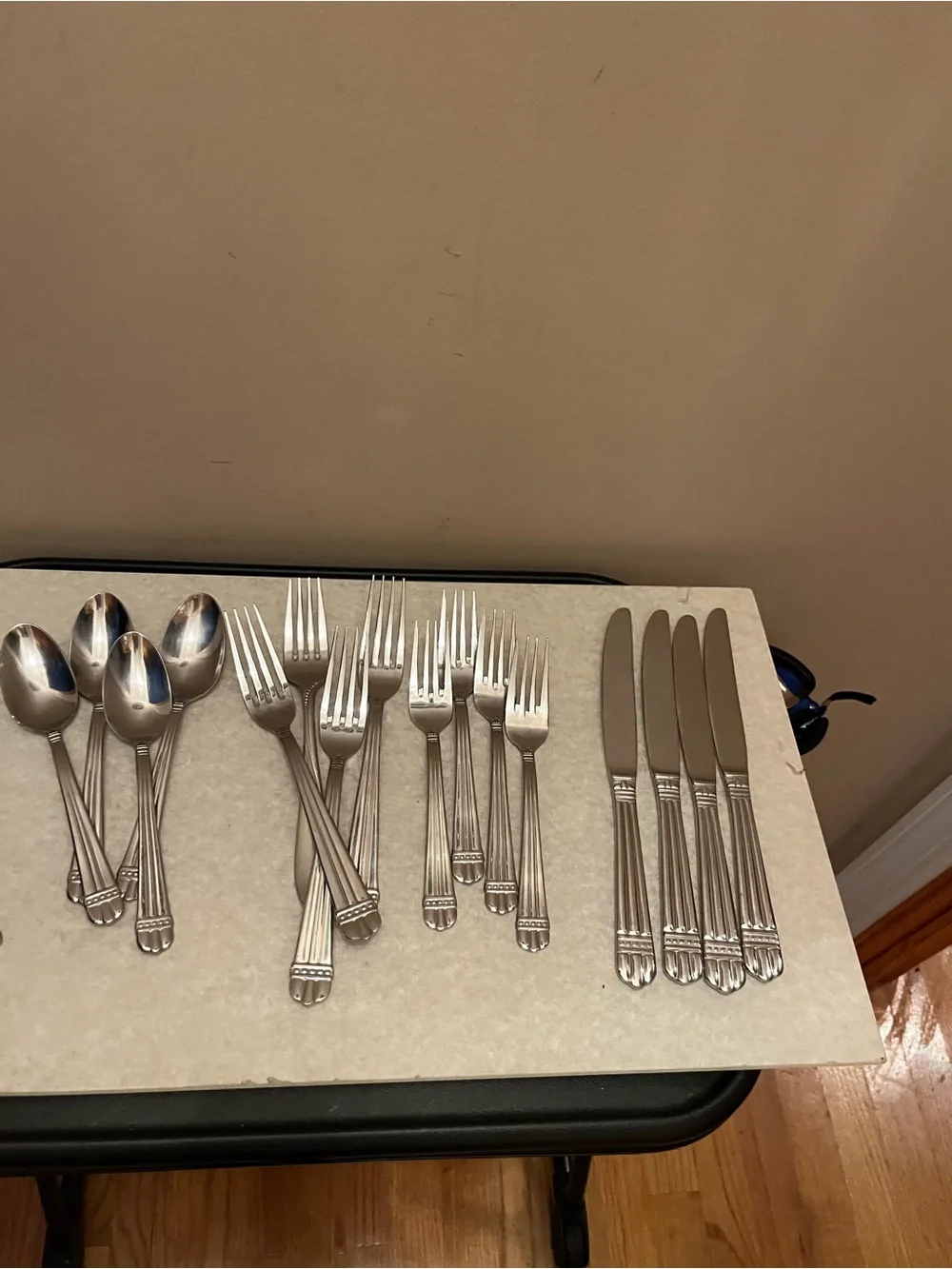 Oneida *TRIDENT* Stainless flatware silverware sets